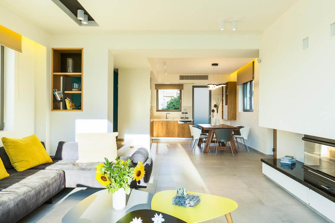 Villa Amelia I Free 9 Seater Mini Van & Pool Kalathas Luaran gambar